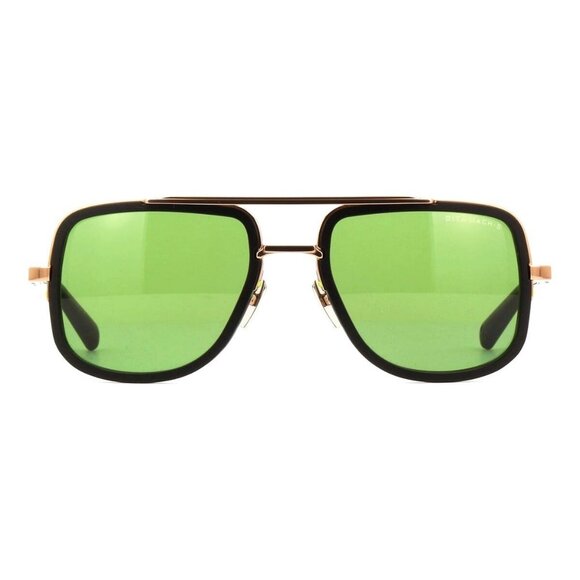 New DITA Mach-S Black Square DTS412 03 Sunglasses Women - Picture 2 of 5